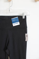 NEW Old Navy CloudComfy Extra High Rise 7/8 Ankle Black Leggings | XS