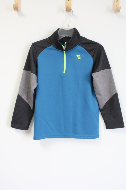 Osh Kosh B'Gosh Blue Gray 1/4 Zip Sweatshirt | 8