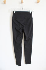 NEW Old Navy CloudComfy Extra High Rise 7/8 Ankle Black Leggings | XS