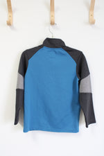 Osh Kosh B'Gosh Blue Gray 1/4 Zip Sweatshirt | 8