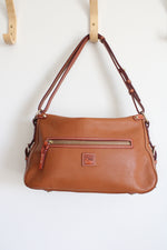 Dooney & Burke Florentine Brown Pebble Leather Hobo Purse