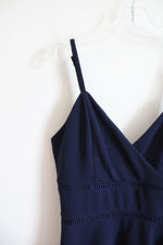 Trixxi Navy Fit & Flare Dress | S