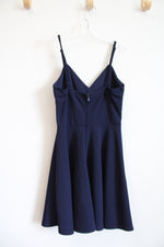 Trixxi Navy Fit & Flare Dress | S
