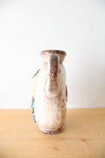 Vintage Goebel German Boy & Girl Ceramic Decanter & Cup Set