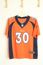 Denver Broncos Phillip Lindsay Football Jersey | Youth L