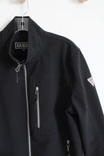 Guess Black Full Zip Jackets | M