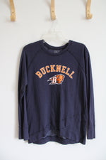 U-Trau Navy Bucknell Sweatshirt | L