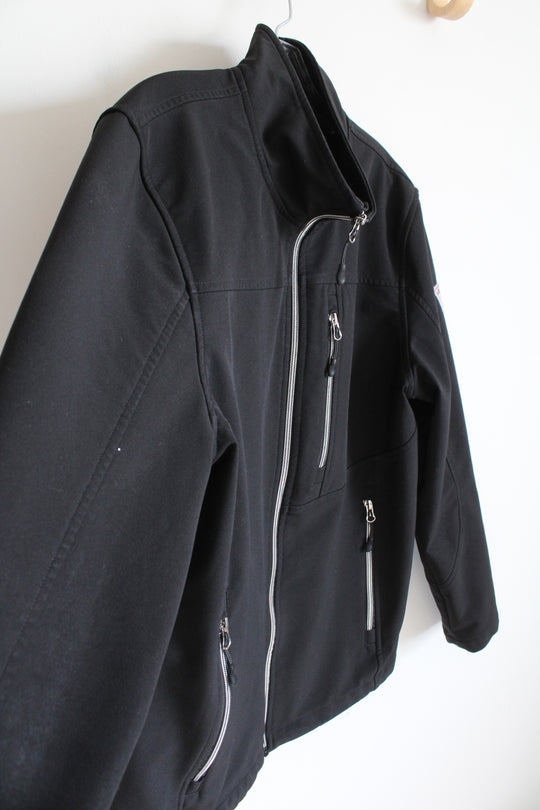 Guess Black Full Zip Jackets | M
