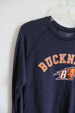 U-Trau Navy Bucknell Sweatshirt | L