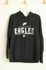Philadelphia Eagles Black Pullover Hoodie | L