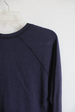 U-Trau Navy Bucknell Sweatshirt | L