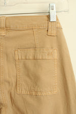 American Eagle Tan Cargo Pants with Stretch Waist | 00