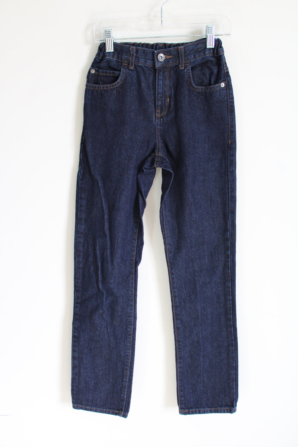Children's Place Dark Wash Straight Fit Jeans | 12 Slim