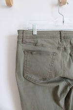 Sonoma Skinny Green Jeans | 12