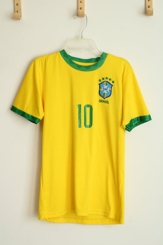 Brazil Soccer Pele #10 Jersey | Youth M