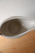 Longaberger Woven Traditions Green Gravy Boat