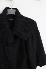 Tally-Ho Black Sweater Cardigan | S