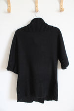 Tally-Ho Black Sweater Cardigan | S