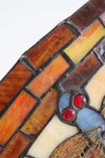 Vintage Tiffany Style Stained Glass Dragonfly Light Shade