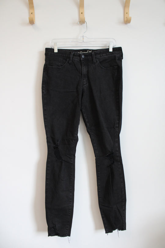 Universal Thread Mid Rise Skinny Distressed Jeans | 8/29 Long