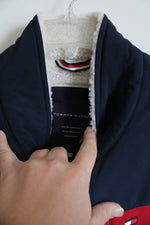 Tommy Hilfiger Sherpa Lined Red White & Blue Vest | XL