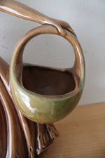Vintage Royal Haeger Ceramic Gypsy Woman Planter