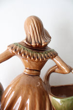 Vintage Royal Haeger Ceramic Gypsy Woman Planter