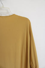 Zenana Gold 1/2 Zip Top | 1X