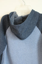 Old Navy Blue Raglan Full Zip Hoodie Sweatshirt | Youth XL
