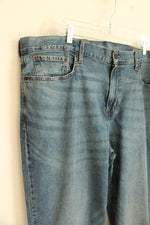 NEW Old Navy Medium Wash Relaxed Fit Jeans | 42x32