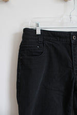 Chico's Platinum Denim Black Capri Jeans | 0.5 (6)