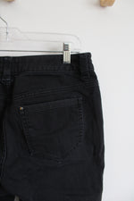 Chico's Platinum Denim Black Capri Jeans | 0.5 (6)