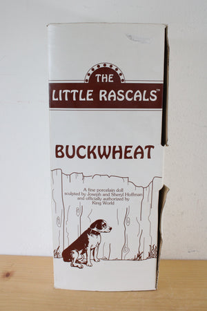 King World The Little Rascals Buckwheat Porcelain Doll