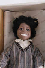 King World The Little Rascals Buckwheat Porcelain Doll