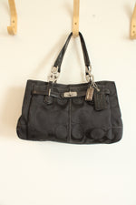 Coach Black Chelsea Signature Jayden Carryall Bag