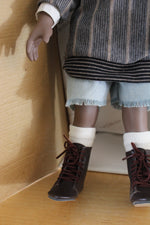 King World The Little Rascals Buckwheat Porcelain Doll