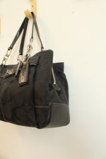 Coach Black Chelsea Signature Jayden Carryall Bag