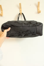 Coach Black Chelsea Signature Jayden Carryall Bag