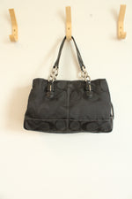 Coach Black Chelsea Signature Jayden Carryall Bag