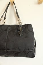 Coach Black Chelsea Signature Jayden Carryall Bag