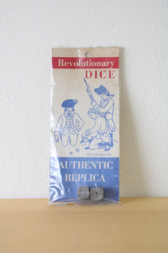 Revolutionary Dice 1976 Authentic Replica