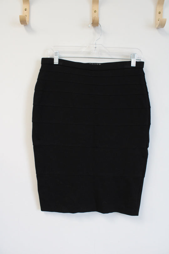 Thalian Black Bodycon Skirt | 4