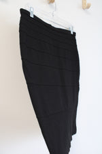 Thalian Black Bodycon Skirt | 4