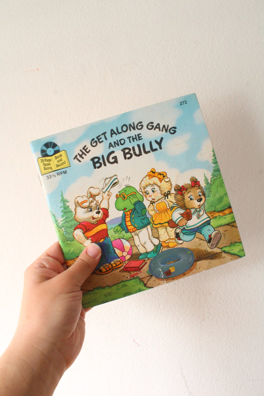 The Get Along Gang And The Big Bully Read Along 33 1/3 Record & Book
