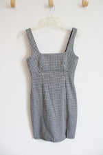Forever 21 Black & White Gingham Dress | S