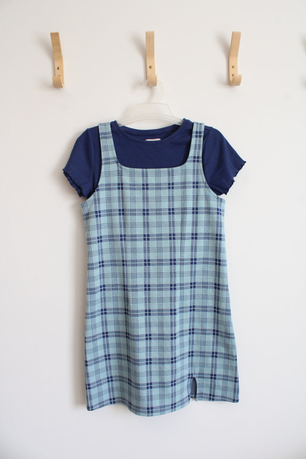 SO Blue Plaid Shirt & Jumper | Youth 16 Plus
