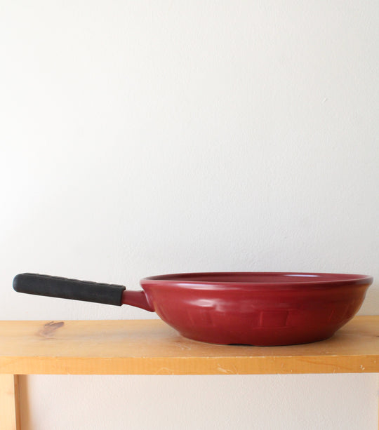 Longaberger Woven Traditions Flameware Paprika 11" Skillet