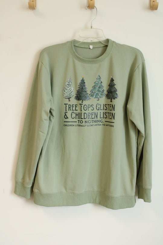 Funny Christmas Sweatshirt | XL