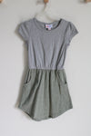 LuLaRoe Gray Green Dress | 4