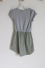 LuLaRoe Gray Green Dress | 4
